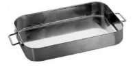ROSTIERA RETTANGOLARE ANGOLI TONDI DIMENSIONI 30x23 cm, altezza 6,5 cm